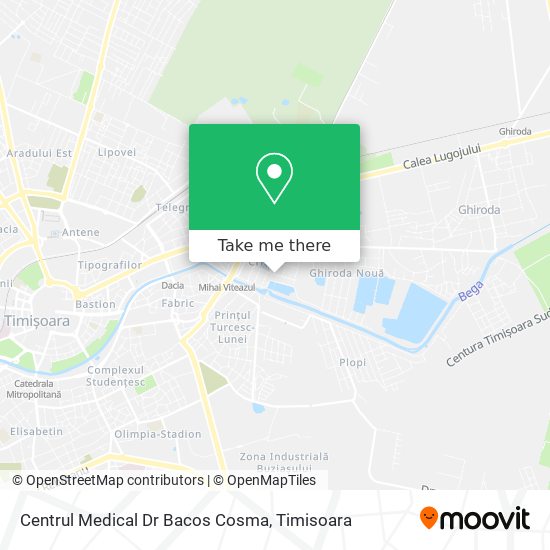 Centrul Medical Dr Bacos Cosma map