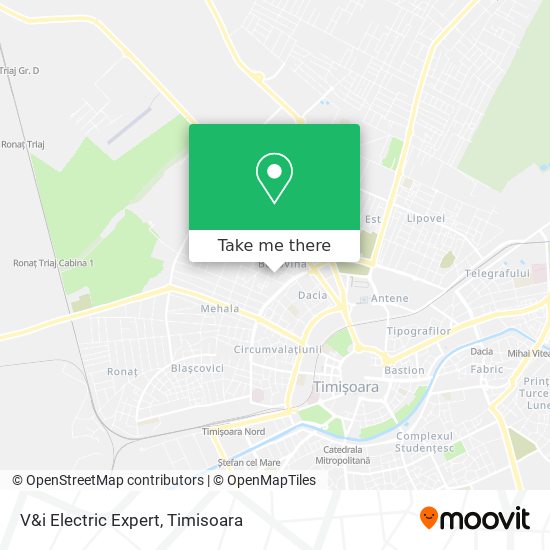V&i Electric Expert map