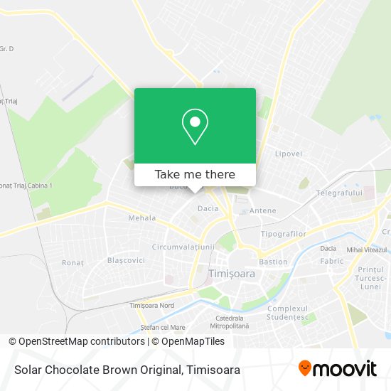 Solar Chocolate Brown Original map