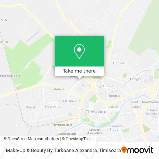Make-Up & Beauty By Turkoane Alexandra map