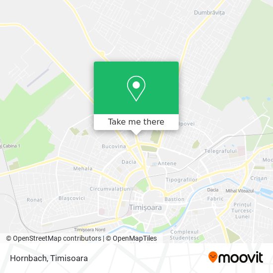 Hornbach map