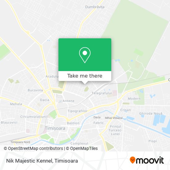 Nik Majestic Kennel map