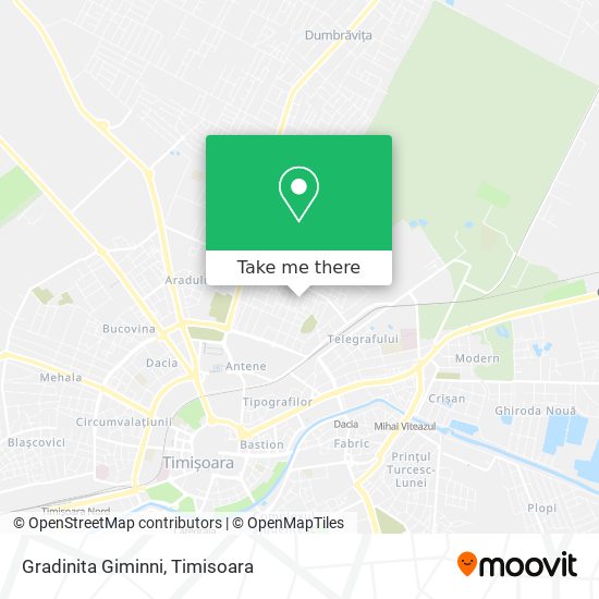 Gradinita Giminni map