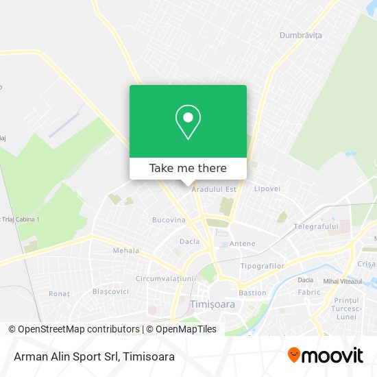 Arman Alin Sport Srl map