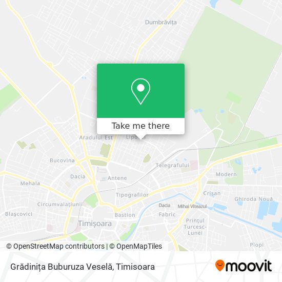 Grădinița Buburuza Veselă map