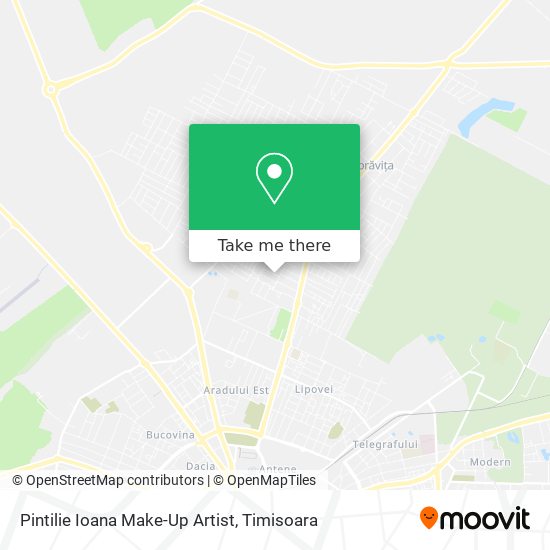 Pintilie Ioana Make-Up Artist map