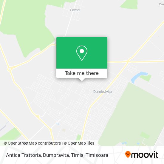 Antica Trattoria, Dumbravita, Timis map