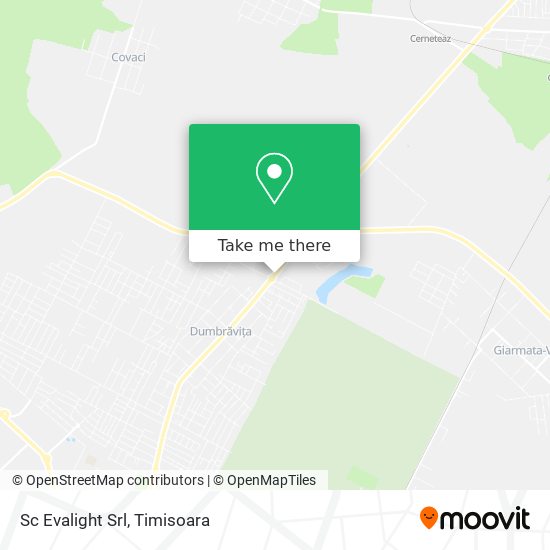 Sc Evalight Srl map