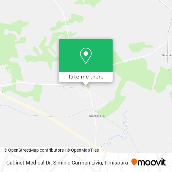 Cabinet Medical Dr. Siminic Carmen Livia map