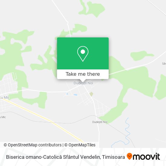 Biserica omano-Catolică Sfântul Vendelin map