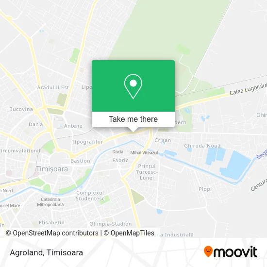 Agroland map