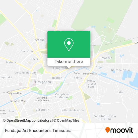 Fundația Art Encounters map