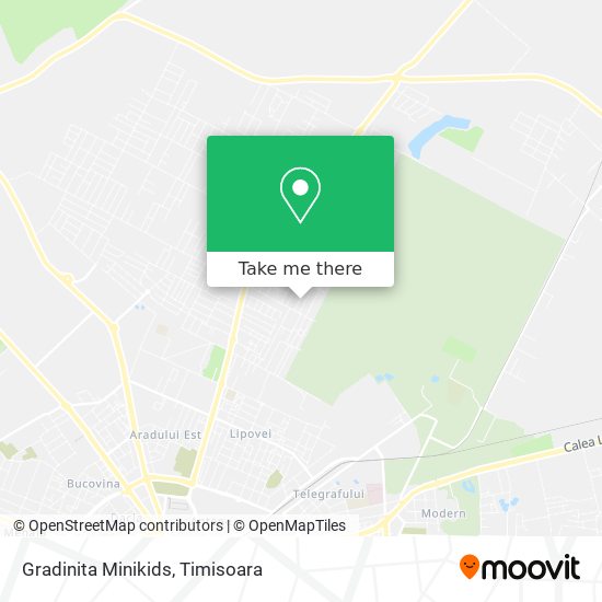 Gradinita Minikids map