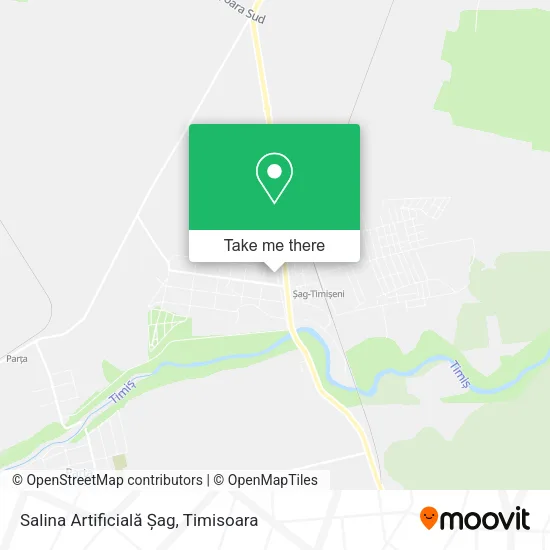 Salina Artificială Șag map