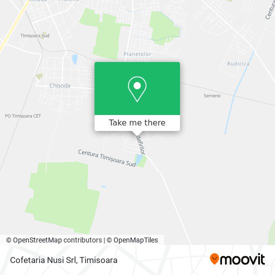 Cofetaria Nusi Srl map