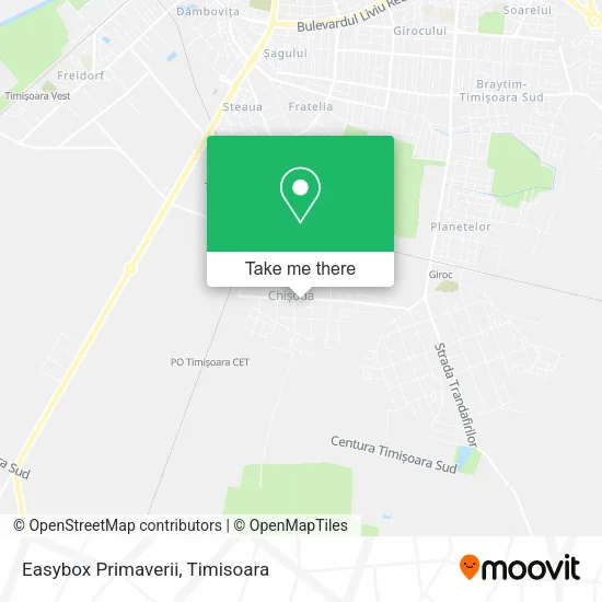 Easybox Primaverii map