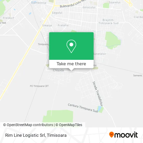 Rim Line Logistic Srl map