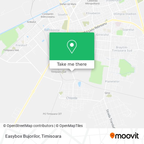 Easybox Bujorilor map