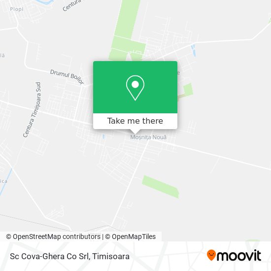 Sc Cova-Ghera Co Srl map