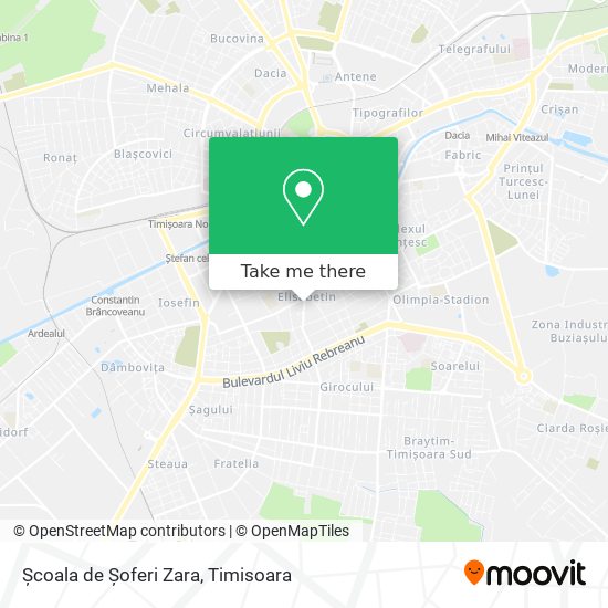 Școala de Șoferi Zara map