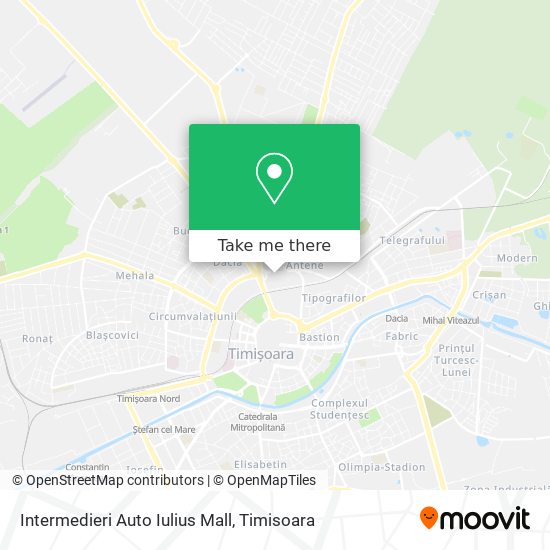 Intermedieri Auto Iulius Mall map