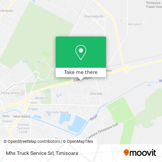 Mhs Truck Service Srl map