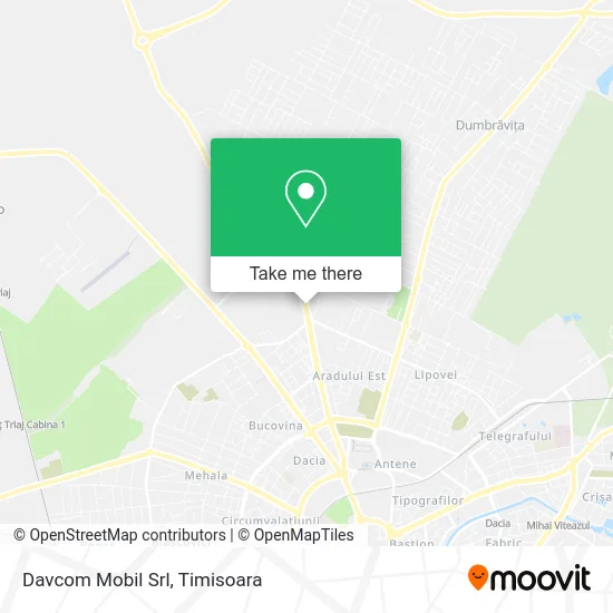 Davcom Mobil Srl map