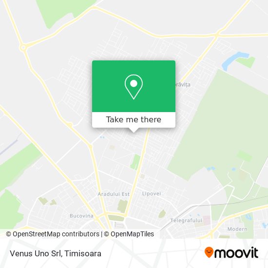 Venus Uno Srl map