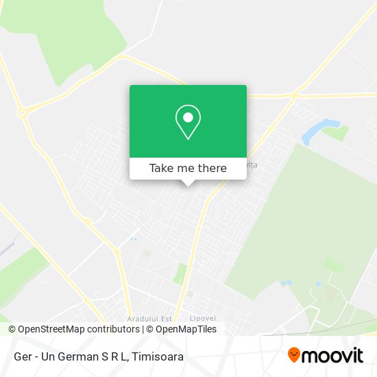 Ger - Un German S R L map
