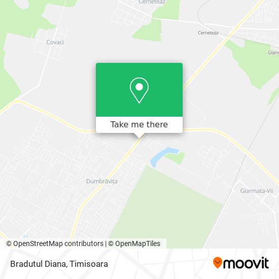Bradutul Diana map