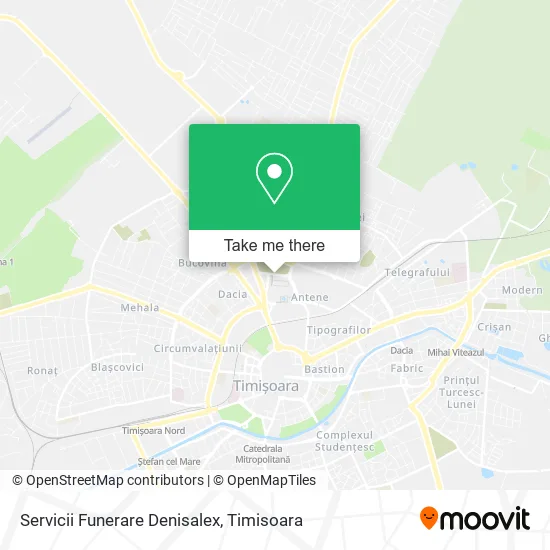 Servicii Funerare Denisalex map