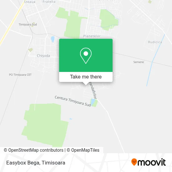 Easybox Bega map