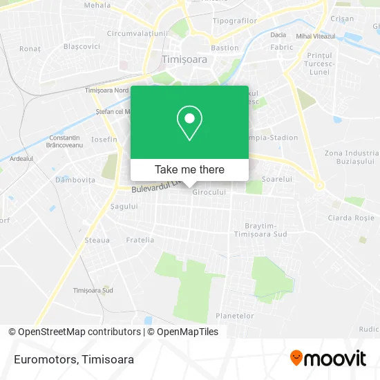 Euromotors map
