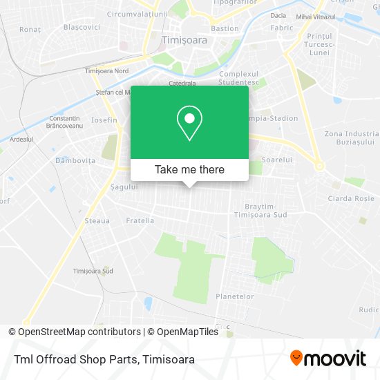 Tml Offroad Shop Parts map