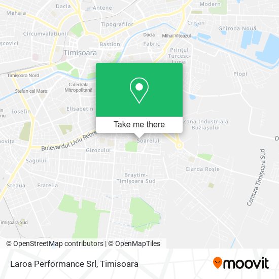Laroa Performance Srl map