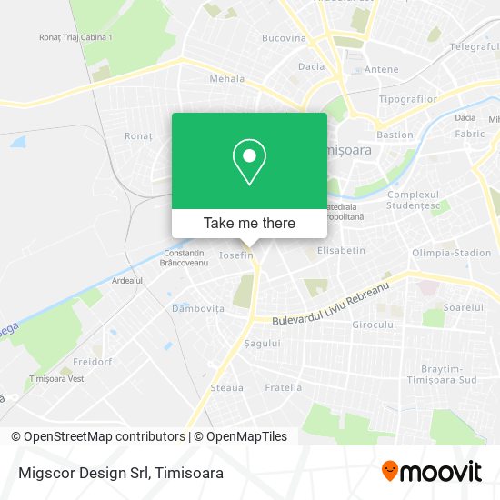 Migscor Design Srl map
