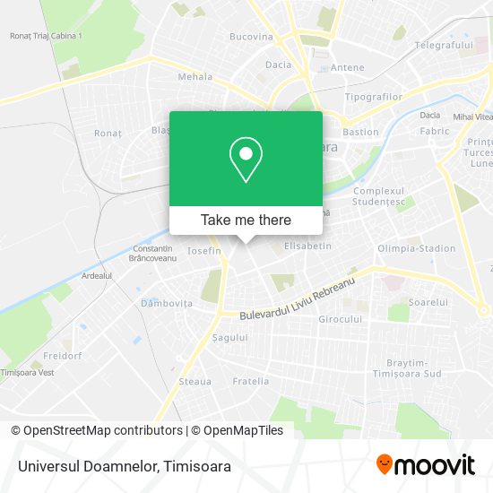 Universul Doamnelor map