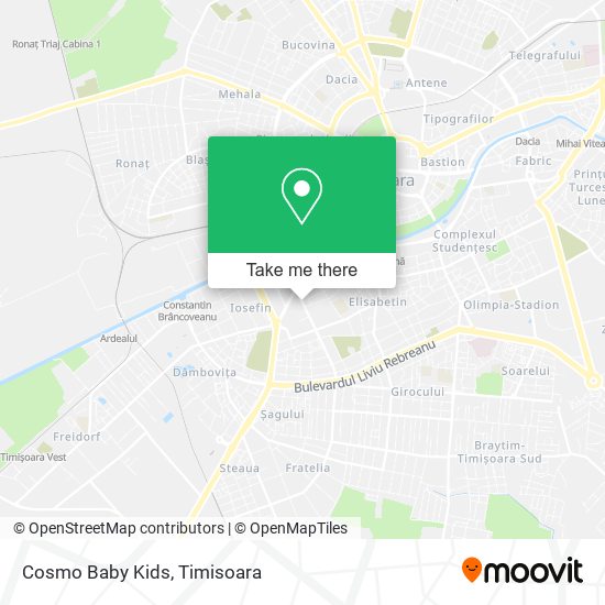 Cosmo Baby Kids map