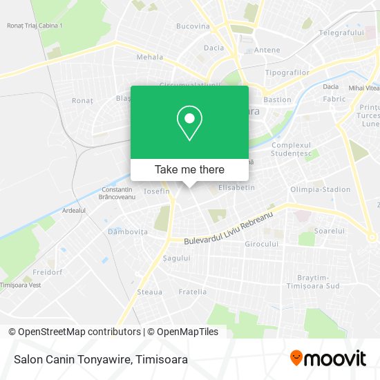 Salon Canin Tonyawire map