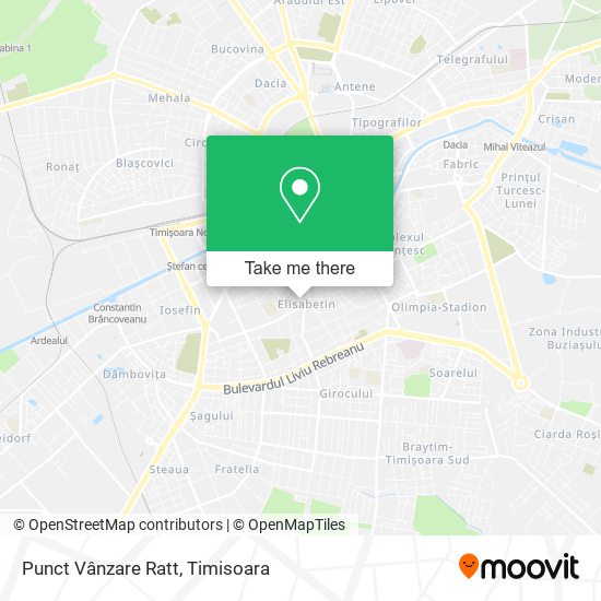 Punct Vânzare Ratt map