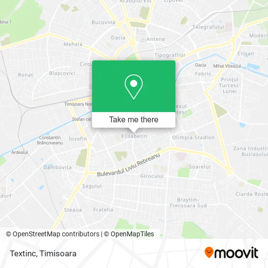 Textinc map