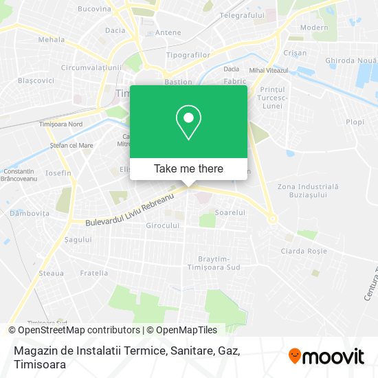 Magazin de Instalatii Termice, Sanitare, Gaz map