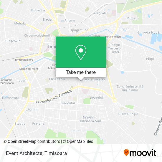 Event Architects map