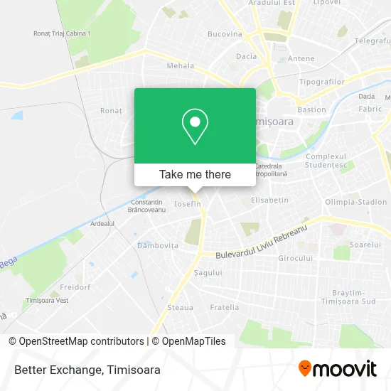 Better Exchange map