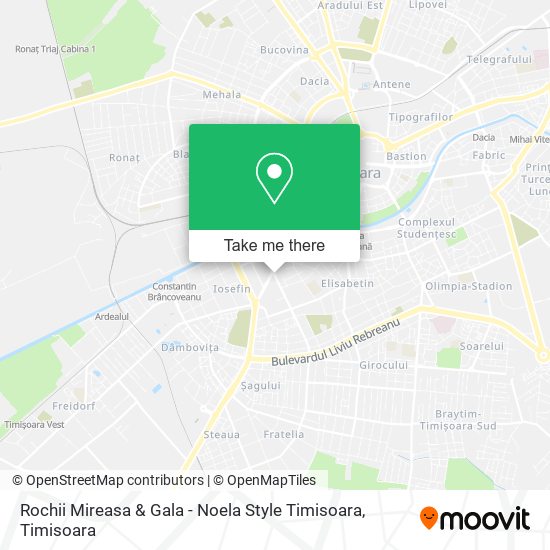 Rochii Mireasa & Gala - Noela Style Timisoara map