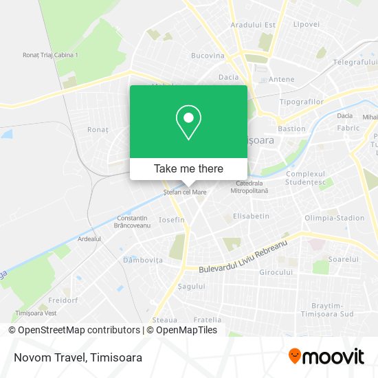 Novom Travel map