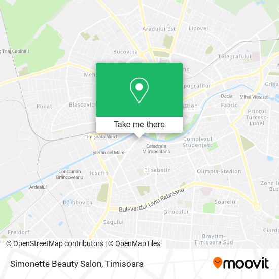 Simonette Beauty Salon map
