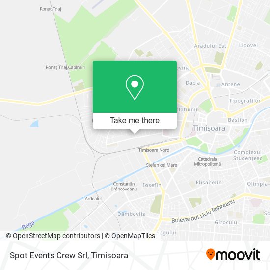 Spot Events Crew Srl map