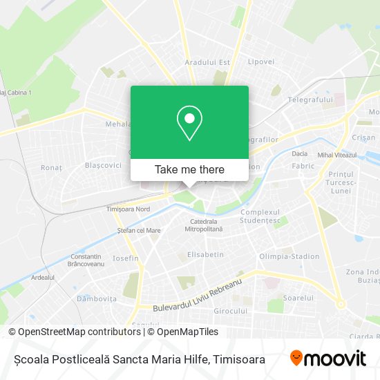 Școala Postliceală Sancta Maria Hilfe map