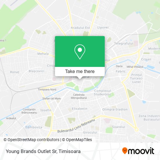 Young Brands Outlet Sr map